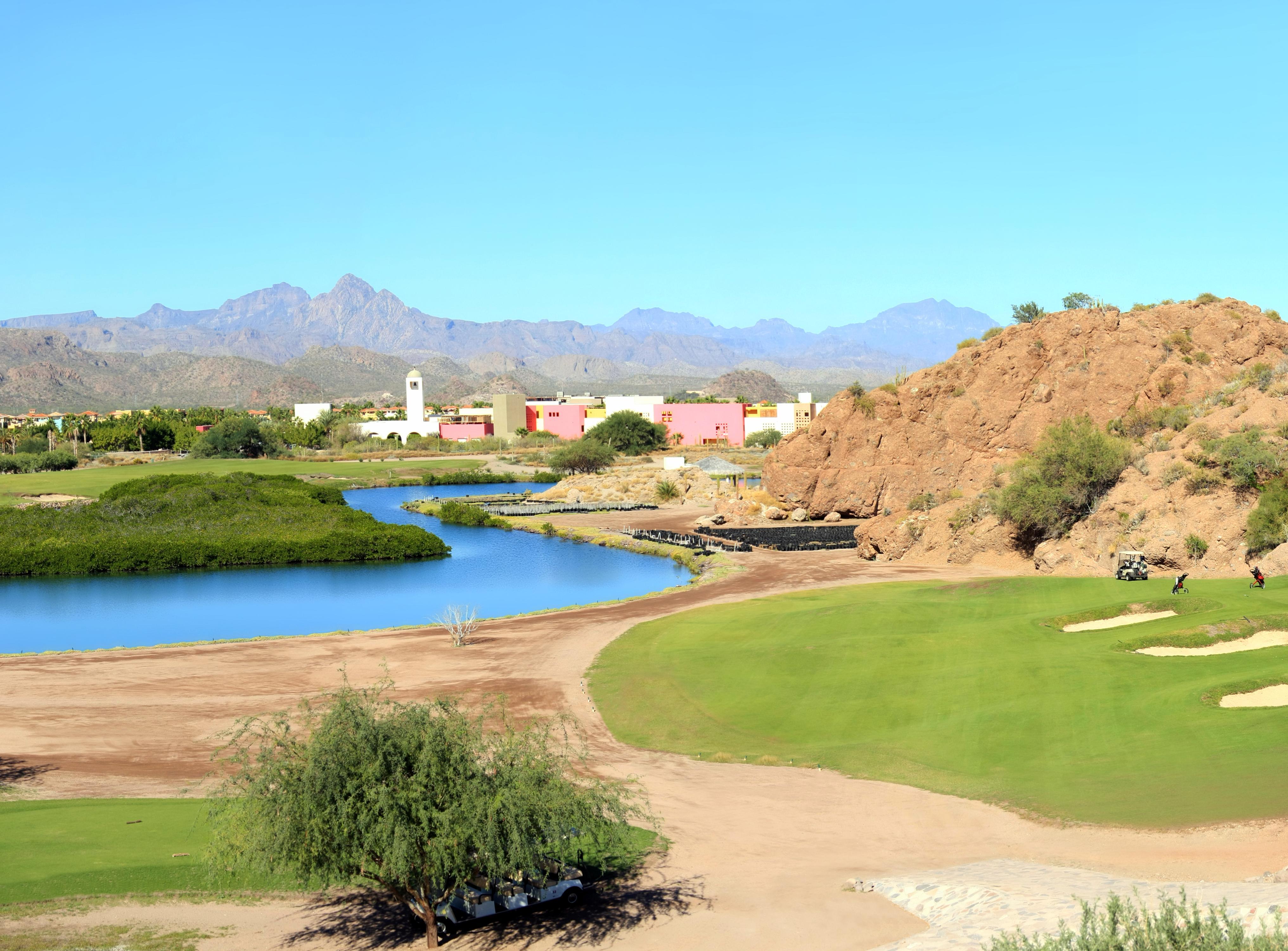 Loreto Bay Golf Resort & Spa At Baja Exterior photo Golf course in La Paz